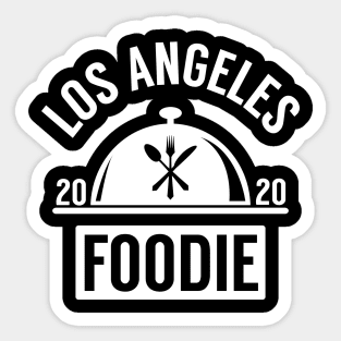 LOS ANGELES FOODIE Sticker